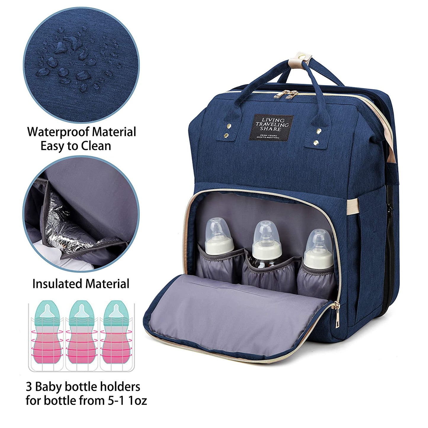 Baby Diaper Bag Bed