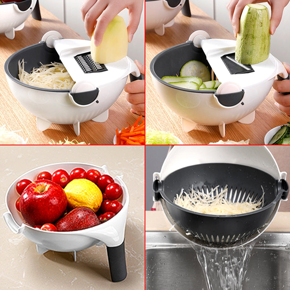 Multifunctional vegetable slicer